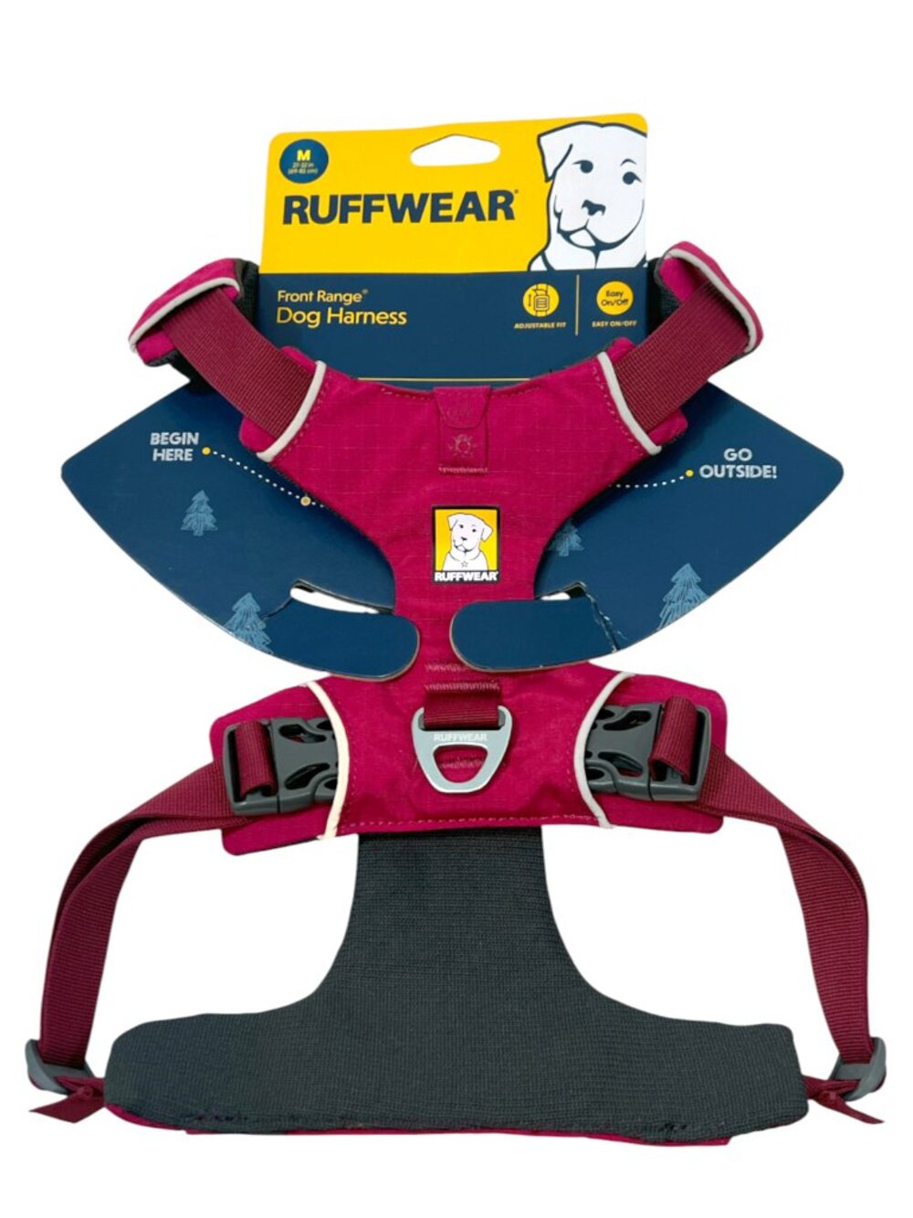 Ruffwear Front Range Harness Hibiscus Pink Medium New